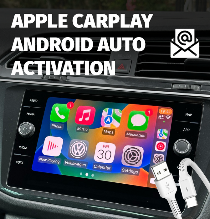 Apple CarPlay/Android automatische activering voor Volkswagen