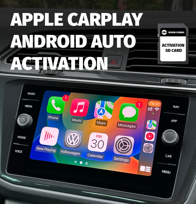 VW MIB2 - Apple CarPlay/Android Auto Activation