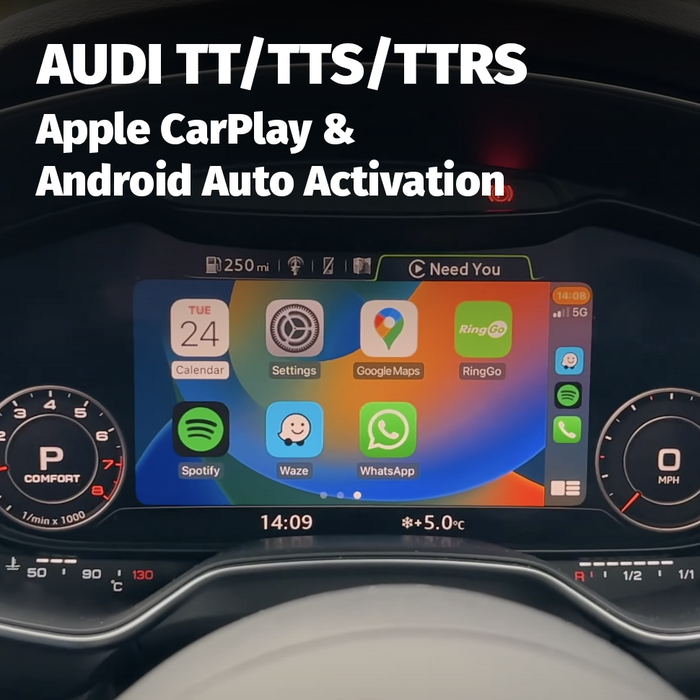 Audi TT MK3 - Apple CarPlay & Android Auto Activation