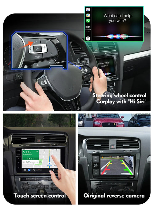 VW / <tc>SEAT</tc> / Skoda Draadloze Apple CarPlay en Android Auto-interfacemodule