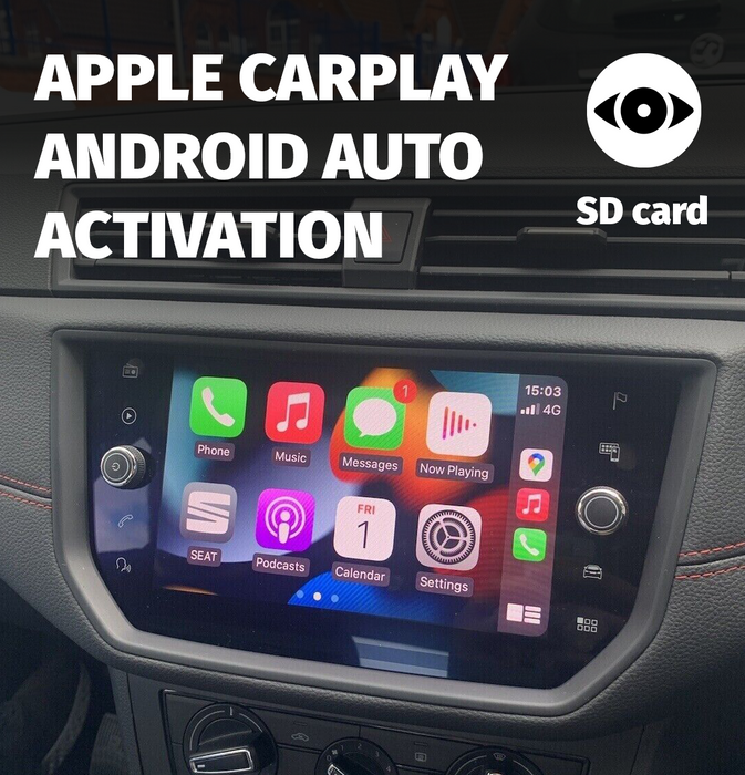 Automatische activering van Apple CarPlay/Android voor <tc>SEAT</tc>
